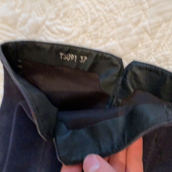 Blue suede boots - Picture 5 of 5